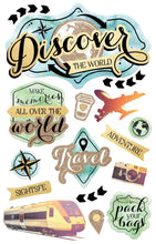 Paper House Discover The World Dimensional Sticker
