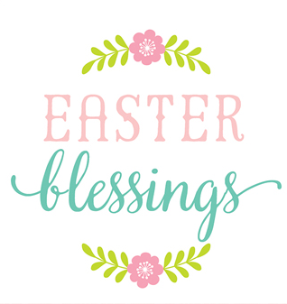 Echo Park Hello Easter 4 x 4 Journal Die-Cuts-Easter Blessings