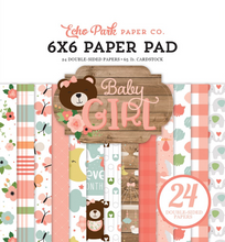 Echo Park Baby Girl 6 x 6 Scrapbook Paper Pad