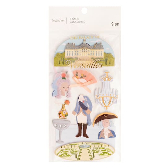 Recollections Versalles France Dimensional Stickers