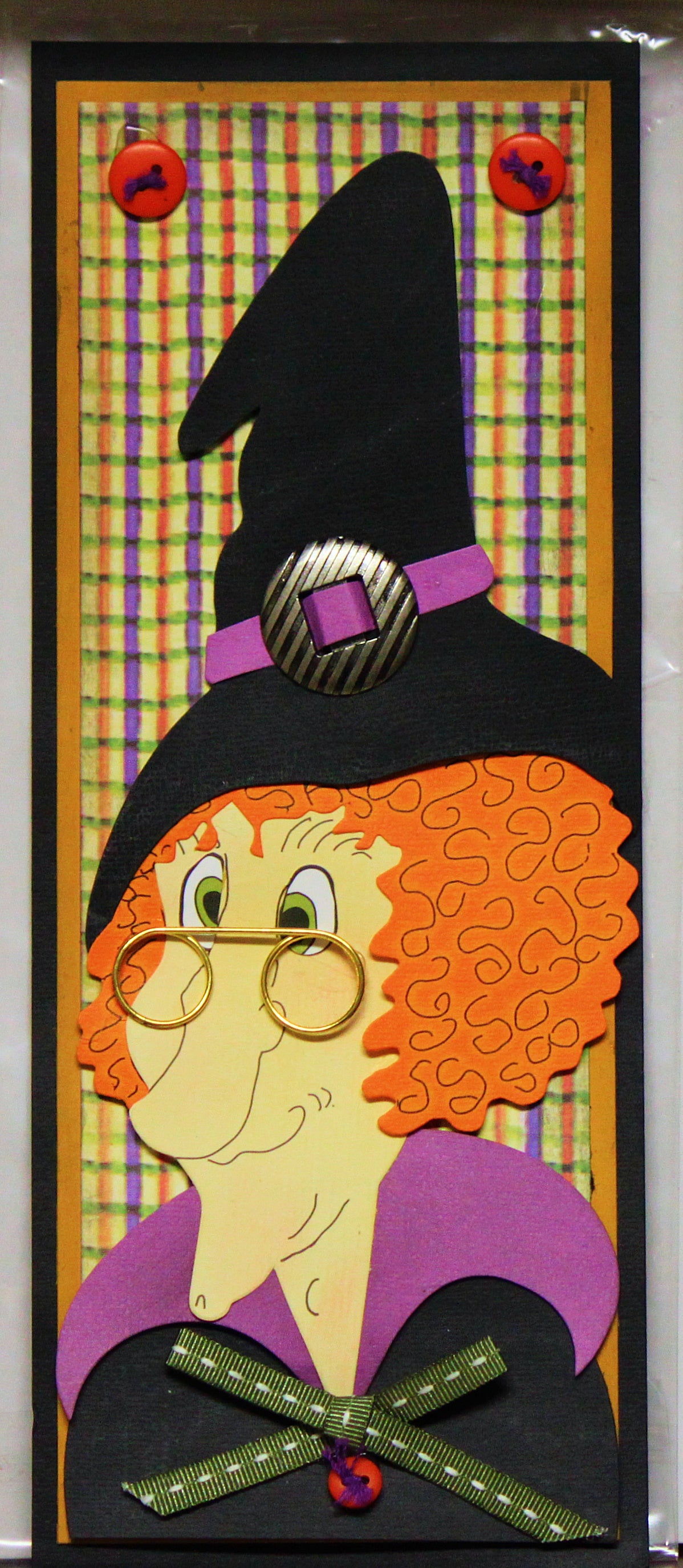 Wilton Jinger Bread Shoppe Halloween Witch Block Embellishment