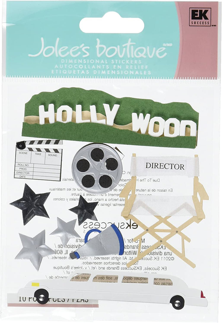 Jolee's Boutique Hollywood Dimensional Sticker