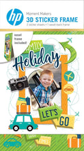 HP Moment Makers 3D Vacation Sticker Frame/Easel Kit