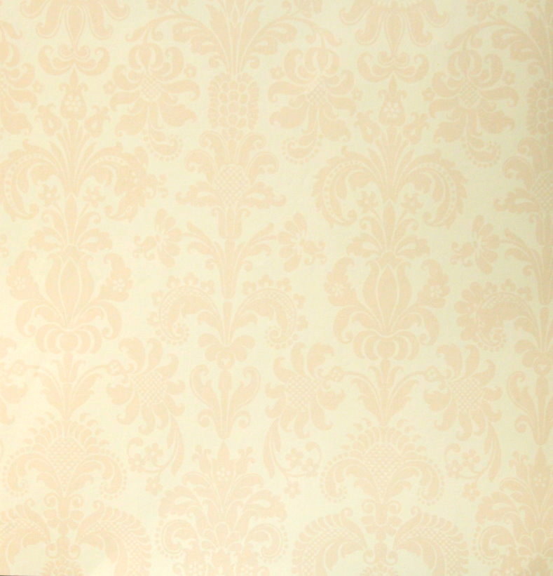 Pink Damask Motiffs 12 x 12 Scrapbook Paper