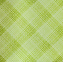 DCWV 12 X 12 Girl Power Green Plaid Cardstock Scrapbook Paper - SCRAPBOOKFARE