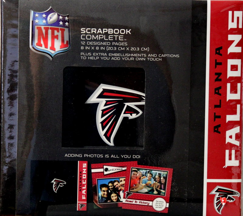 Atlanta Falcons 8 x 8 Complete Scrapbook Album