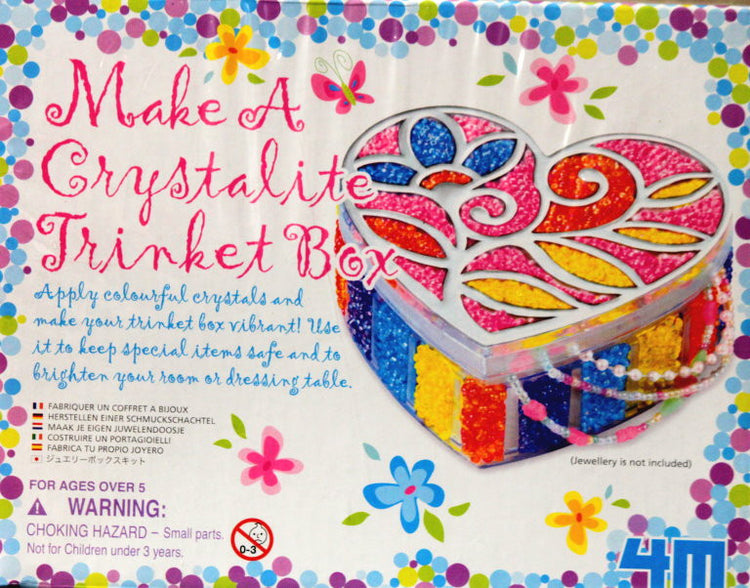 Make A Crystalite Trinket Box Kit - SCRAPBOOKFARE