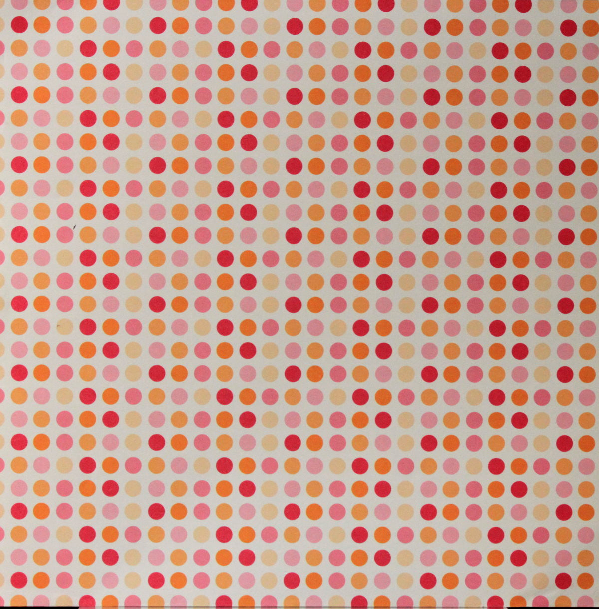 Hot Summer Dots Coordinates Printed 12 x 12 Scrapbook Paper - SCRAPBOOKFARE