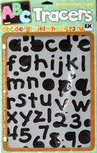 EK Success Kindergarten Lower Tracers Letters & Numbers Stencil Template