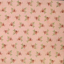 The Paper Studio 12 x 12  Kellerkurtz & Company Heritage Collection Roses Flat Scrapbook Paper