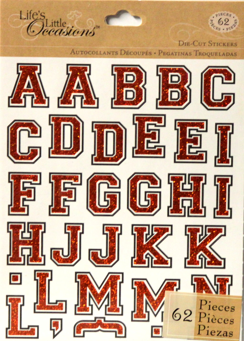 Lowercase Alphabet Deco Sticker Sheet – Poyura