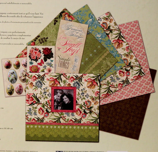 K & Company 12 x 12 Merryweather Scrapbook Kit - SCRAPBOOKFARE