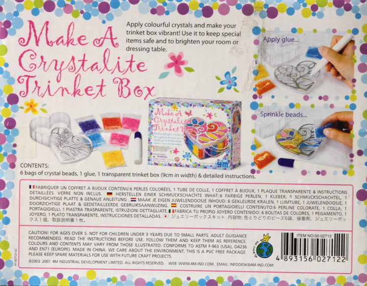 Make A Crystalite Trinket Box Kit - SCRAPBOOKFARE