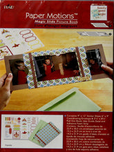 Plaid Paper Motions Magic Slide Family Picture Book - SCRAPBOOKFARE