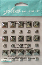 Jolee's Boutique Silver Studs Adhesive Dimensional Stickers