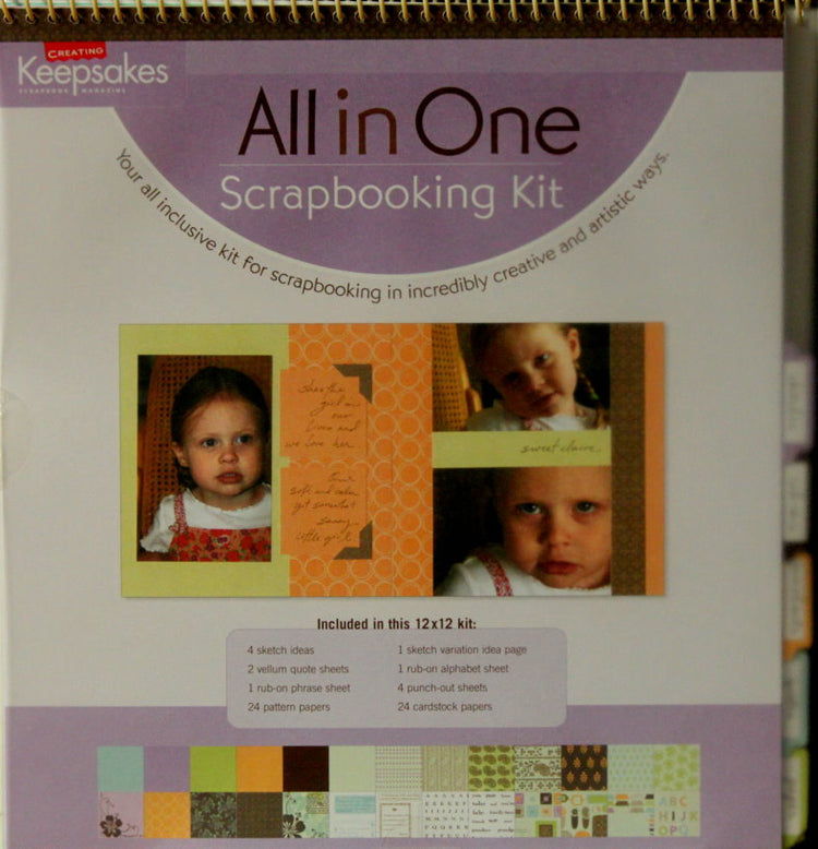 Creating Keepsakes All In One 12 x 12 Scrapbooking Kit - SCRAPBOOKFARE