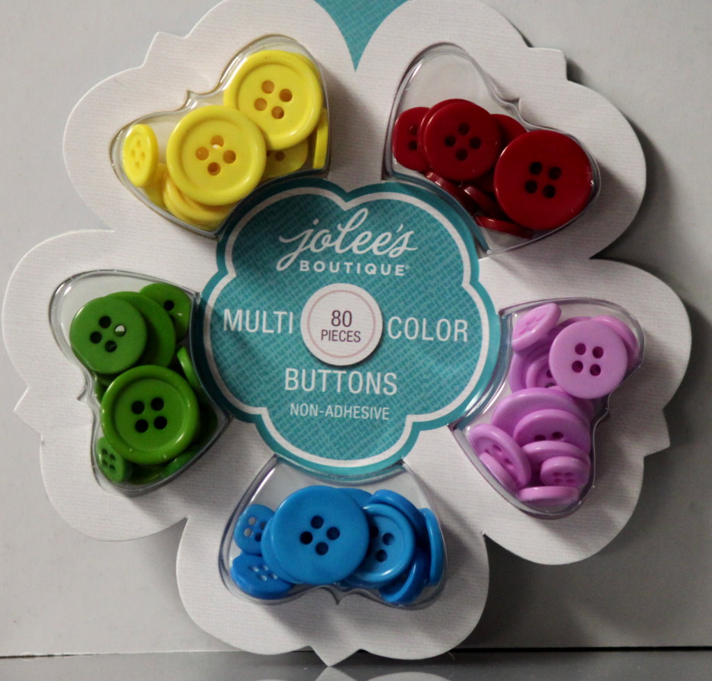 Jolee's Boutique Multi-Color Buttons