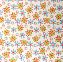 Shades Of Summer Flowers Coordinates Printed 12 x 12 Scrapbook Paper