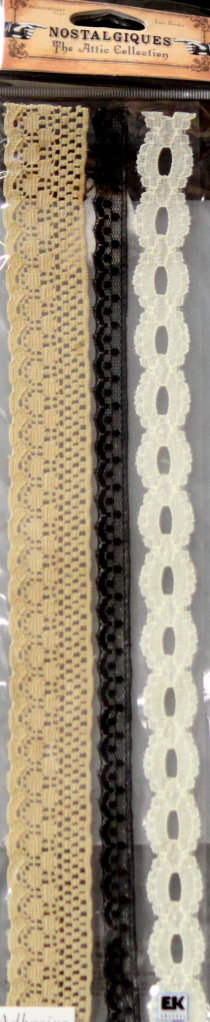 Rebecca Sower Nostalgiques The Attic Collection Adhesive Lace Borders