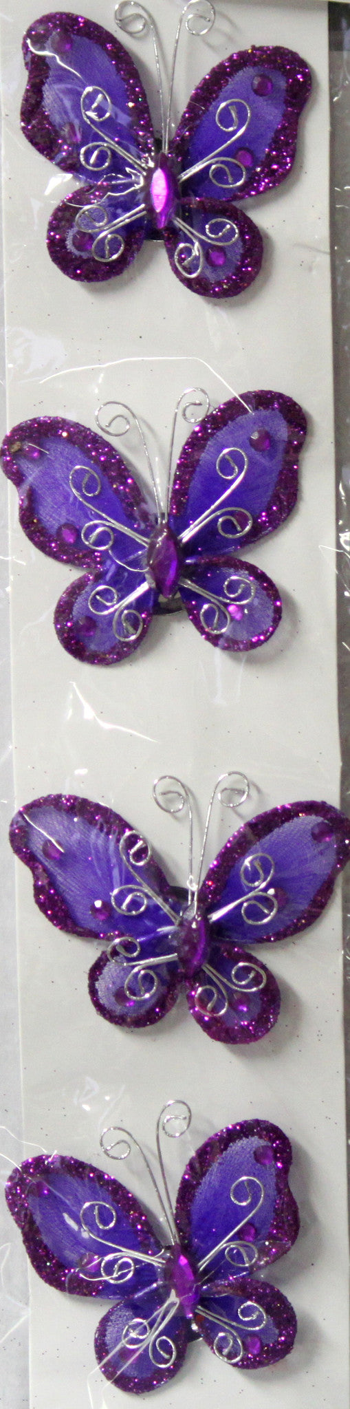 NCI Fashion Jewelry Deep Purple Butterfly Pins - SCRAPBOOKFARE