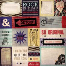 DCWV Brooklyn Cutables Sentiments And Icons Cardstock Die-Cuts
