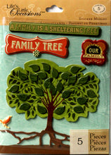 K & Company Life's Little Occasions Family Tree Dimensional Stickers Medley