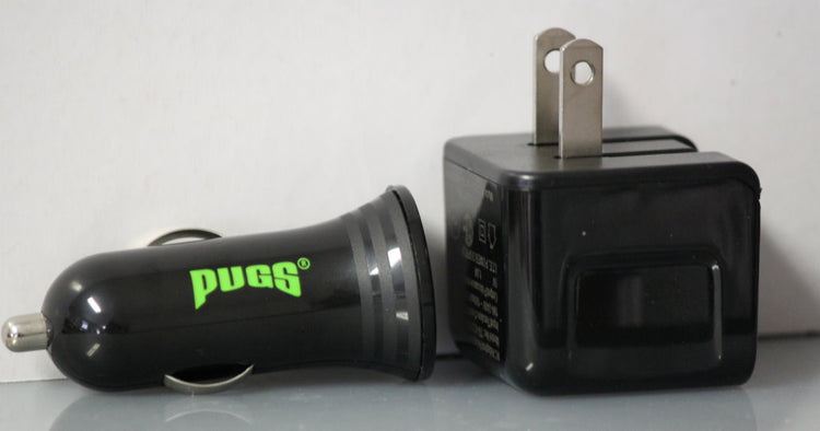 PUGS Car & Wall Charger Multi Pack