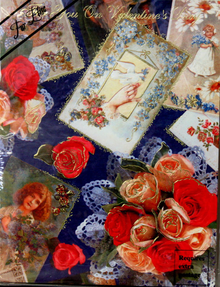 Scrapbookfare Giant Valentine's Day Musical Greeting Card