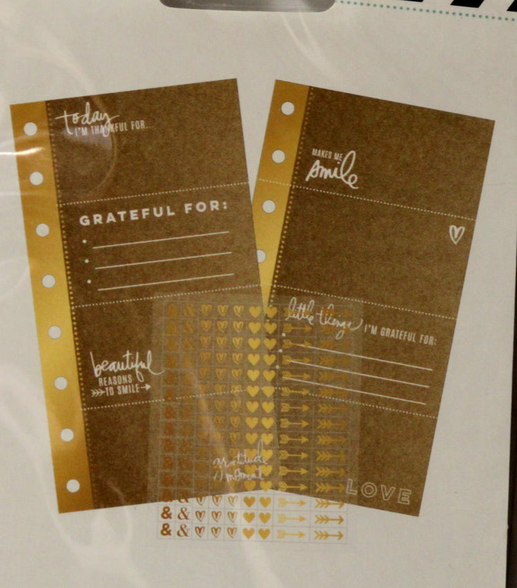 American Crafts Heidi Swapp Memory Planner Kraft Inserts And Stickers