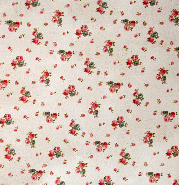 The Paper Studio 12 X 12 Boho Vibes Mini Roses Wallpaper Textured Scrapbook Paper