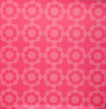 Hot Pink Flowers Coordinates Printed 12 x 12 Scrapbook Paper - SCRAPBOOKFARE