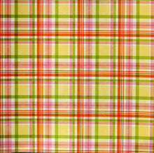 DCWV 12 X 12 Girl Power Orange & Yellow Plaid Cardstock Scrapbook Paper - SCRAPBOOKFARE