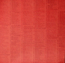 DCWV 12 X 12 Bohemian Sunrise Dark Rose Newsprint Cardstock Scrapbook Paper - SCRAPBOOKFARE