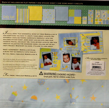 K & Company Marcella K 12"x 12" Baby Boy Scrapbook Pages Kit