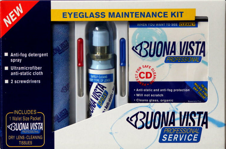 Buona Vista Professional Service Eyeglass Maintenance Kit - SCRAPBOOKFARE