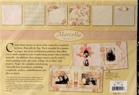 K & Company Marcella By Kay Ashley Paper Kit