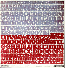 Basic Grey Lucky Letters Self-Adhesive Diecut Stickers - SCRAPBOOKFARE