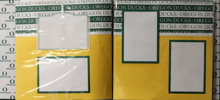 Officially Licensed The University Of Oregon 12 x 12 Complete Scrapbook Album