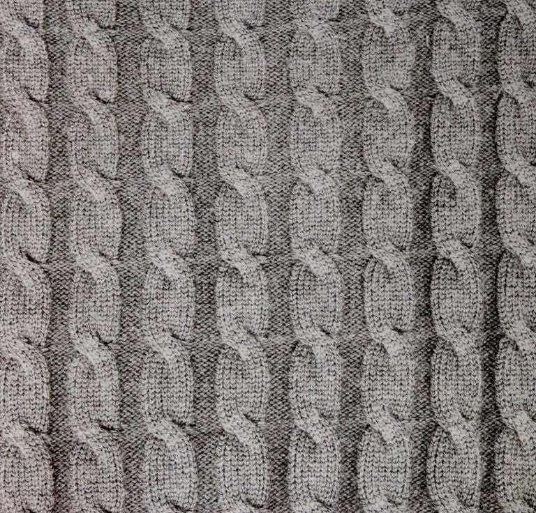 DCWV 12 X 12 Photoreal Essentials Gray Sweater Scrapbook Paper - SCRAPBOOKFARE