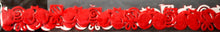 Queen & Company Mini Felt Fusion Red Balloons Self-Adhesive Felt Embellishment - SCRAPBOOKFARE