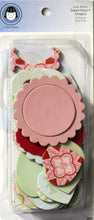 Li'l Davis Designs Love Affair Sweetheart Chipboard Shapes Embellishments