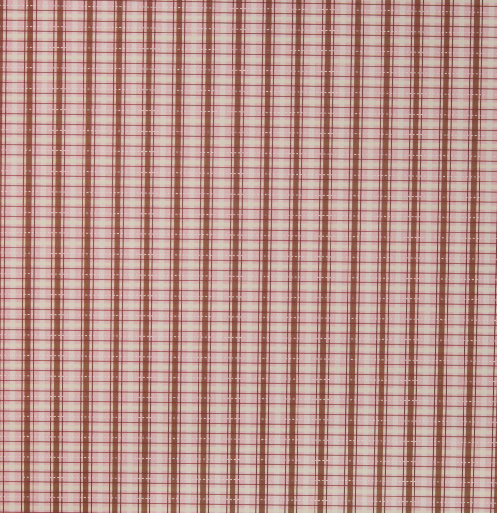 Pink Grid Printed 12 x 12 Cardstock Scrapbook Paper