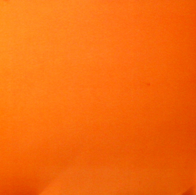 Martha Stewart Crafts Holiday Halloween Orange Laquer 12"x 12" Designer Specialty Cardstock Scrapbook Paper