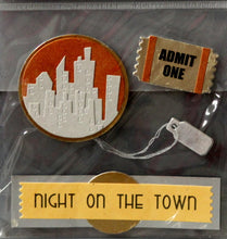 JoAnn Craft Essentials Night On The Town Card Embellishments Dimensional Stickers