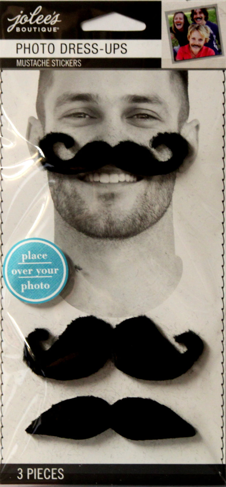 Jolee's Boutique Photo Dress-Ups Mustaches Dimensional Scrapbook Stickers
