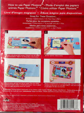 Plaid Paper Motions Magic Slide Birthday Picture Book - SCRAPBOOKFARE