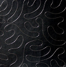 The Paper Studio Black Silver Lining Stitched 12 x 12 Specialty Paper