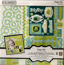 Colorbok 12 x 12 Baby Boy Scrapbook Page Kit