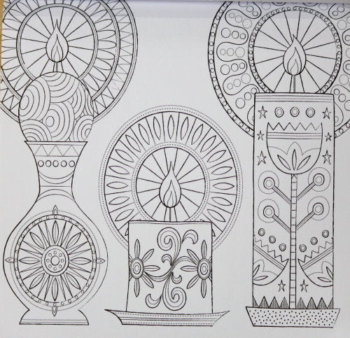 Travel Edition Home Sweet Home Coloring Book For Adults