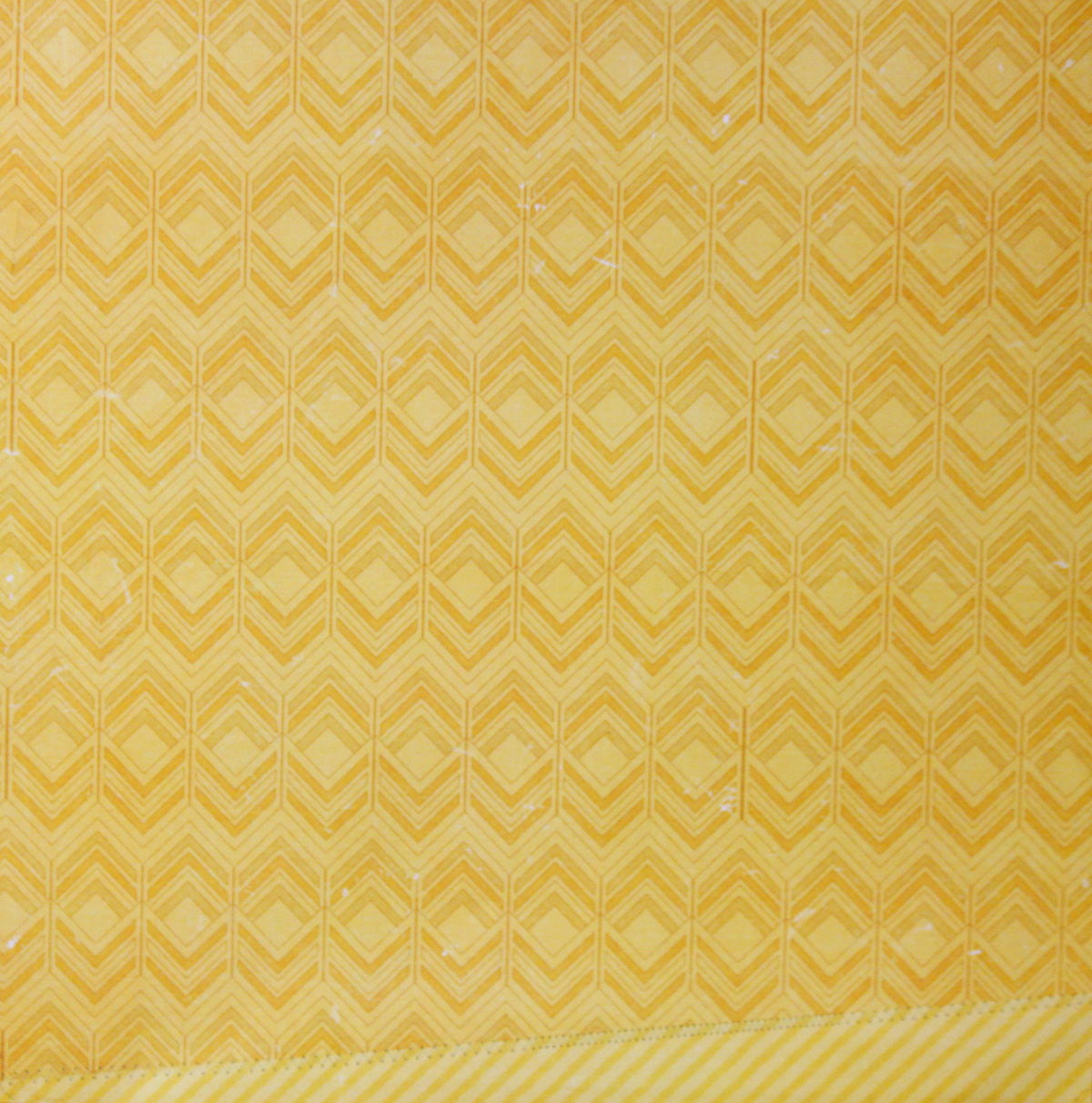 DCWV 12 X 12 Sweet Tangerine Geometrics Print Cardstock Scrapbook Paper - SCRAPBOOKFARE